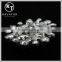 Good quality NK006 metal rhinestone button with pearl for clothes