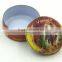 Round Cosmetic Lip Balm Tin Can - 15ml
