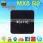 Full hd Media Player1GB/8GB MX8 Android 4.4 Android tv Box RK3329 R9 MX8 Smart tv Box