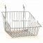 Gridwall metal basket