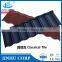 lowest price colorful stone coated metal roof tile production line