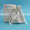 customized waterproof small leather pouch with gold logo