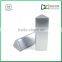 triangle metal cosmetic tin box/large cans/metallic box