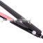 Professional 100% ceramic hair straightener and LCD temperature display hair iron