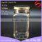 280ml square glass jar with golden lug cap