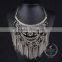 high quality vintage rhinestone chunky statement necklace tin alloy fashion women pendant necklace 6390159