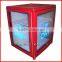 Three side with glasses Beverage Refrigerator, Display Fridge