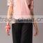 Pretty Steps 2016 elegant high quality round collar blouse lace splicing casual blouse for women