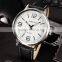Fashion Oversize Big Dial Leather Sport Quartz Mens Wrist Watch