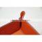 pu leahter tray with snap fastener closure