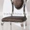 2015 good sales dining chairs stainless steel leather