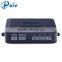 OEM dc 12v 4 sensors lcd display rearview monitor with reverse parking sensor radar