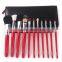 11pcs Complete Makeup Set Synthetic Cosmetic Brush
