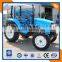 China cheap 4x4 wheels 75hp tractor price with CE certificate