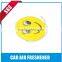 Aromatic paper car air freshener