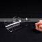 Unique design, tubular glass candlestick, home decoration, elegant noble candlestick