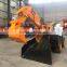 China mini tractor excavator underground working underground mining loader
