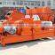 Double roller crusher for brick making
