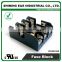 FB-M033SQ Panel and Din Rail Mounted 30A 3 Way Fuse Terminal Block