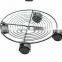 Metal Wire Flower pot rack Flower Pot Holder with Wheels