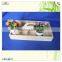 high quality eco-friendly cuboid shape waterproof pine wooden tray
