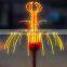Wholesale artificial colorful winderful Christmas tree LED festive fireworks light