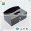 2015 custom acrylic tissue box simple design PMMA acrylic napkine holder wholesale black acrylic tissue holder