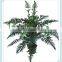 Artificial outdoor and indoor fern plants for decoration