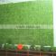 Home and outdoor decoration synthetic cheap artificial vertical green grass wall E08 0416