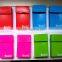 Fashion ecofriendly colorful silicone cigarette box case