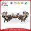 Custom cheap polyresin antique india elephants for sale