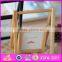 2016 hot sale baby wooden picture frame, most popular kids wooden picture frame, fashion children wooden picture frame W09A053