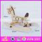 2016 new design baby wooden horse walker,new fashion rocking horse baby walker, high quality baby walker W16A015