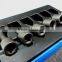 2mm to 10mm Alloy Steel 6PC Auto Repair Impacts Screw Extractor Kit With 3/8 INCH Drive