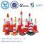 2015 hot selling PVC cone traffic cone road cone with reflective strip