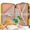 luggage/suitcase/single trolley handle/TSA/double wheels suitcase