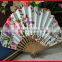 shell style Chinese ladies hand fan l