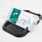 black multi use dual slot 5.5 inch anti slip mat