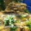 fiberglass rock waterfall indoor and outdoor