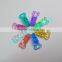 Transparent Colored 10mm Plastic Pacifier Clip Safe For Baby