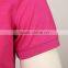 Different color collar polo shirt