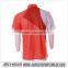 Sublimation mens pique polo shirt with front button pocket