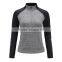 Custom Cationic Sports Wear Women Half Zip Pullover Gym Shirts