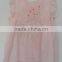 Baby Girl Hot Light Pink Embroidered Dress for Summer
