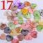 Mix flat back shell beads phone sticker handmade diy faux shell beads for fingernail decorations cheap colors shell beads