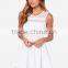 Fashion Sleeveless Sheer Mesh Sexy Nighty Dress Picture Woman Clothing
