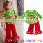 Wholesale Reindeer Cotton Toddler Baby Girls Christmas Outfit