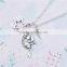 New Fashion Necklace Link Cable Chain Antique Silver Fairy Moon Star Pendants 51.6cm long