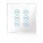 Wireless infrared wifi remote control networking zigbee curtain control touch panel intelligent switch
