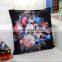 Classic Soft Big FlowerBack Pillow Car Cushion Cover